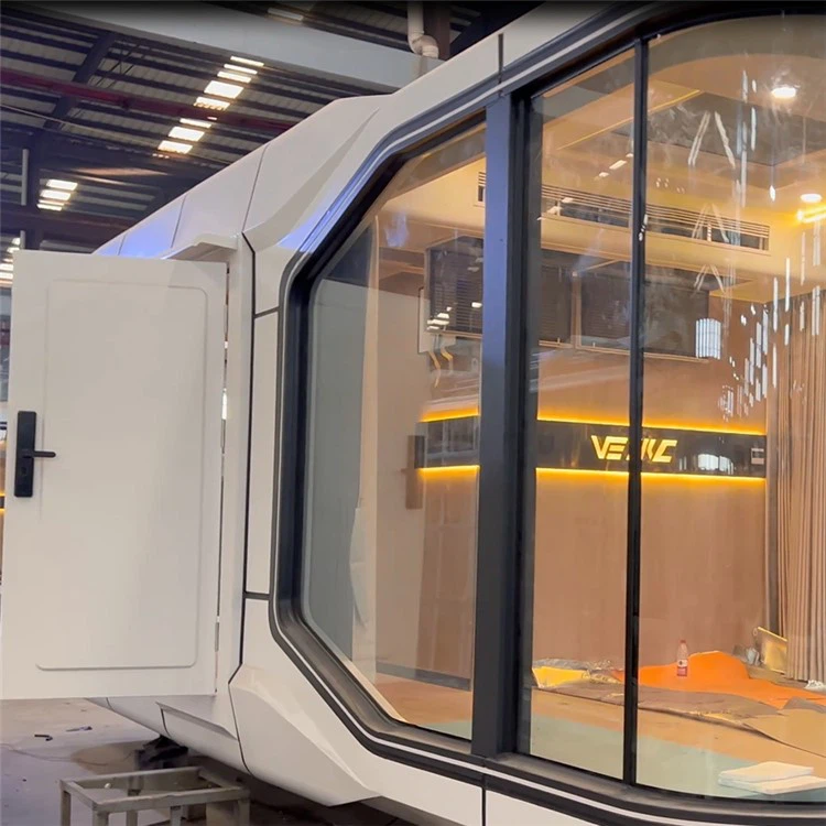 portable luxury living container capsule house 6
