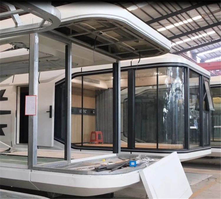 portable vessel capsule room hotel with toilet 6
