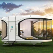 Capsula modulare impermeabile di lusso Glamping piccola casa